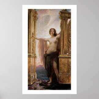 Verbluffend mooie Romantische Victoriaans kunstdru Poster