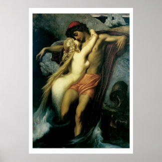 Verbluffend mooie Victoriaans kunst — groot afdruk Poster