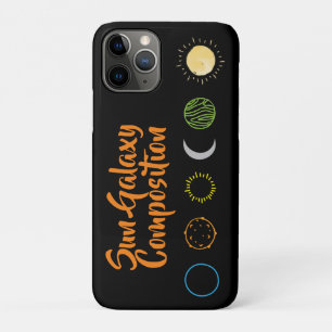 Verbluffend ontwerp van Sun Galaxy-combinatie iPhone 11 Pro Hoesje