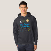Verbluffend ontwerp van Sun Galaxy-combinatie Hoodie (Voorkant volledig)