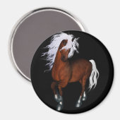 Verbluffend paard magneet (Voorkant / Achterkant)