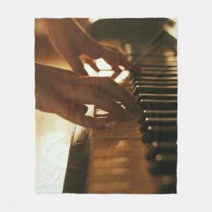 Verbluffend Pianodesign Fleece Deken