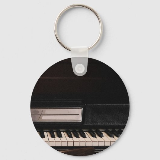 Verbluffend Pianodesign Sleutelhanger (Voorkant)