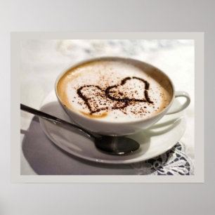 Verbluffend poster koffiefoto's