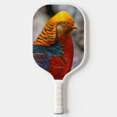 Verbluffend profiel van een roodbruine goeroevogel pickleball paddle (Voorkant)