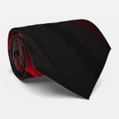 Verbluffend rood tot het Abstract Ontwerp van het  Stropdas (Opgerold)