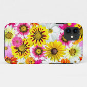 Verbluffend roze gele bloemenpatroon accessoires Case-Mate iPhone case (Achterkant (horizontaal))