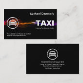 Verbluffend snel bliksemaftakkingstuurprogramma visitekaartje (Voorkant / Achterkant)