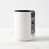 Verbluffend vlees! tweekleurige koffiemok (Center)