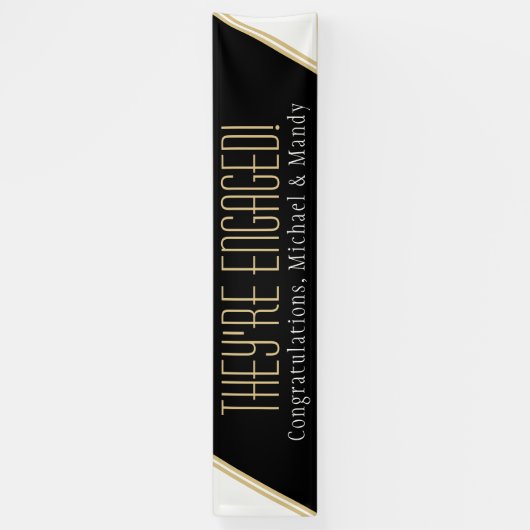 Verbluffende 12Ft-Verloving banner (Verticaal)