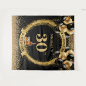 Verbluffende 30e verjaardag man whiskey feest tapi wandkleed (Voorkant (horizontaal))