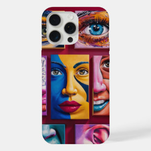 Verbluffende 3D Crimson Sticker Design voor Vrouwe iPhone 15 Pro Max Hoesje