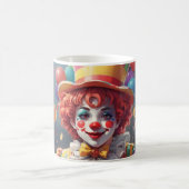 Verbluffende aangepaste monogram clown Mok (Center)