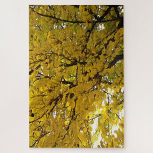 Verbluffende Abstracte kunst in de herfst van de b Legpuzzel