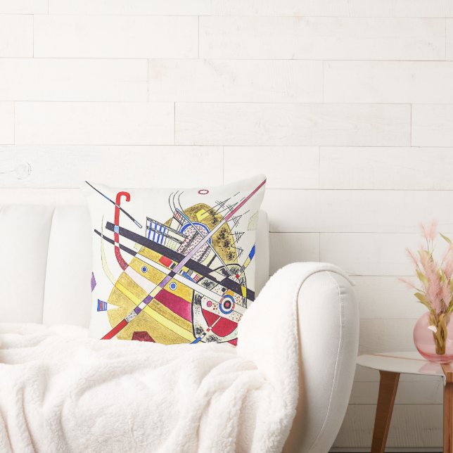 Verbluffende abstractie - Kandinsky Kussen (Bank)
