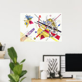 Verbluffende abstractie - Kandinsky Poster (Thuiskantoor)