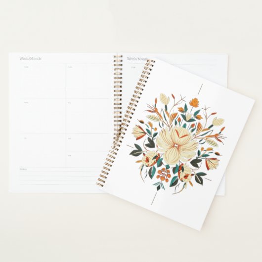 Verbluffende bloemen planner (Display)