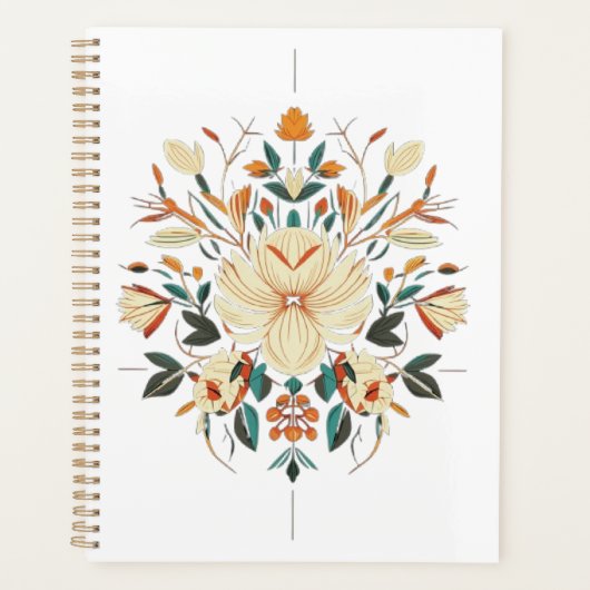 Verbluffende bloemen planner (Voorkant)