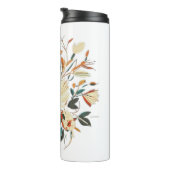 Verbluffende bloemen thermosbeker (Geroteerd rechts)