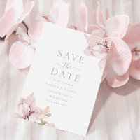 Verbluffende Blush Floral Elegance Bruiloft