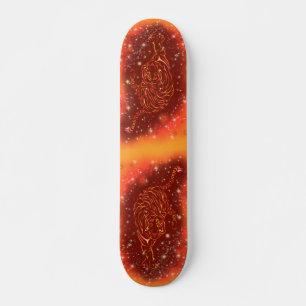 Verbluffende brandtijgers op de Sterrennacht van G Skateboard