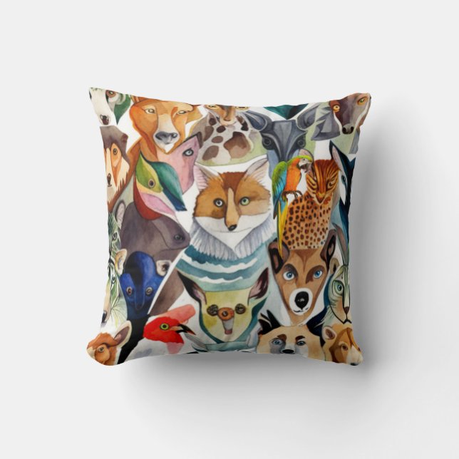 Verbluffende dieren kussen (Voorkant)