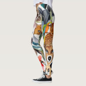 Verbluffende dieren leggings (Links)