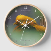 Verbluffende gouden fazant tussen de bladeren (Voorkant)