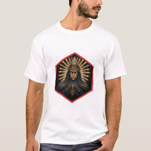 Verbluffende Illuminati Fantasy Portret T-shirt