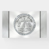 Verbluffende kerkbanner, elke keer dat er een reli spandoek (Horizontaal)