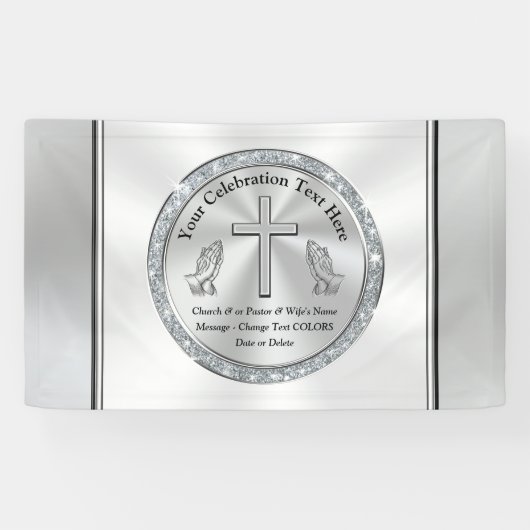 Verbluffende kerkbanner, elke keer dat er een reli spandoek (Horizontaal)