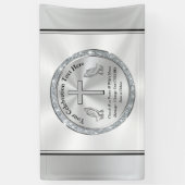 Verbluffende kerkbanner, elke keer dat er een reli spandoek (Verticaal)