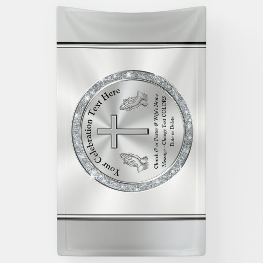 Verbluffende kerkbanner, elke keer dat er een reli spandoek (Verticaal)