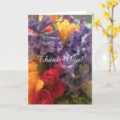 Verbluffende kleuren kaart (Gele Bloem)