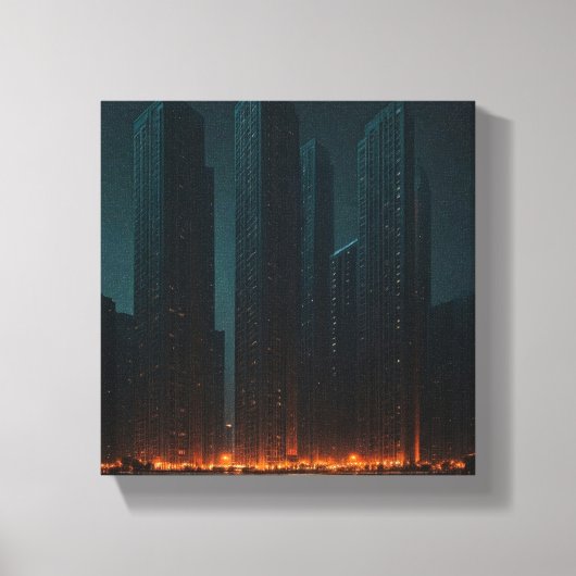 Verbluffende kunst canvas afdruk (Voorkant)