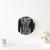 Verbluffende kunst ronde klok (Huis)