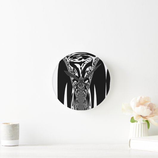 Verbluffende kunst ronde klok (Huis)