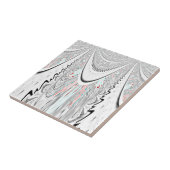 Verbluffende kunst. tegeltje (Zijkant)