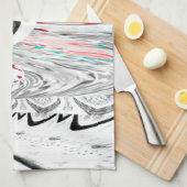 Verbluffende kunst. theedoek (Quarter Fold)