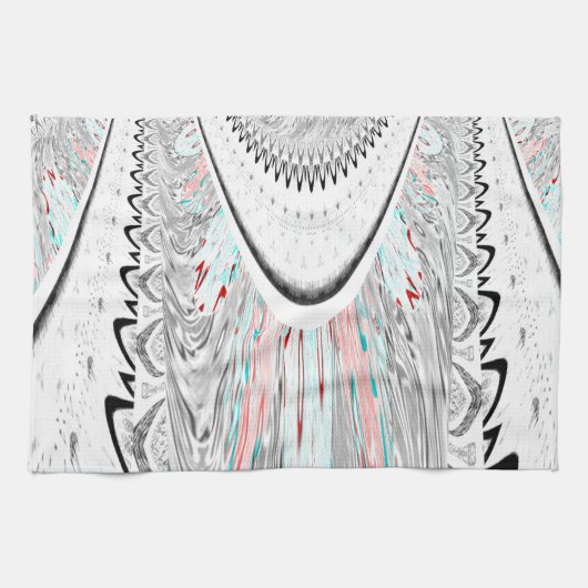 Verbluffende kunst. theedoek (Horizontaal)