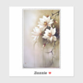 Verbluffende Magnolia Sticker (Vel)