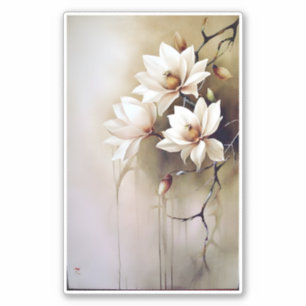Verbluffende Magnolia Sticker