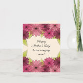 Verbluffende mam-Moederdag kaart (Voorkant)