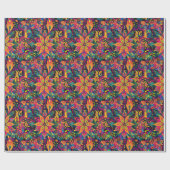 Verbluffende Mandalas Diwali Cadeaupapier (Vlak)