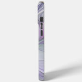 Verbluffende moderne abstracte fractale kunst bloe Case-Mate iPhone case (Achterkant / Links)