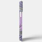 Verbluffende moderne abstracte fractale kunst bloe Case-Mate iPhone case (Achterkant / Rechts)