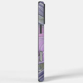 Verbluffende moderne abstracte fractale kunst bloe Case-Mate iPhone case (Achterkant / Rechts)