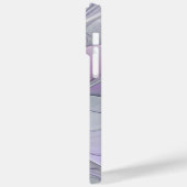 Verbluffende moderne abstracte fractale kunst bloe Case-Mate iPhone case (Achterkant / Links)