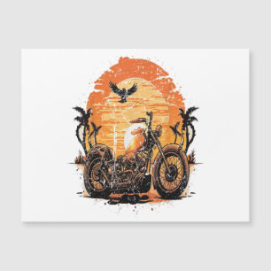 Verbluffende  motorfiets Klassieke zonneset C