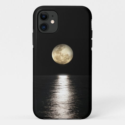 Verbluffende nacht uitzicht op iPhone case (Achterkant)